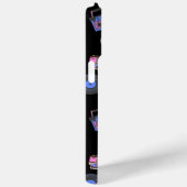 レトロ1980年代の音楽ノスタルジック Case-Mate iPhoneケース (裏面 / 右)