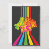 レトロ1980年代誕生日80年代パーティー 招待状 (裏面)