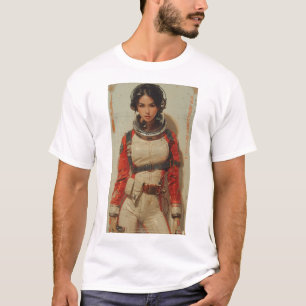 レトロ1980日本のs Sci-Fi AVマガジンカバーDesi Tシャツ