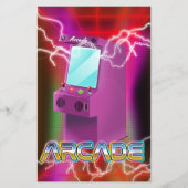 レトロ1980sアーケードTシャツ (正面)