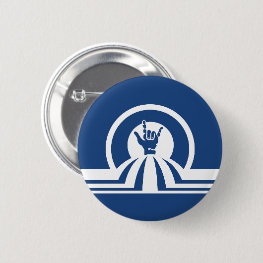 レトロ1980s愛してる 缶バッジ (正面&裏面)