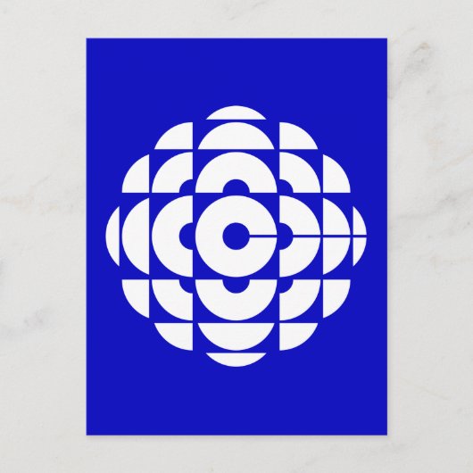 レトロ1986-1992 – 白色 ポストカード (正面)