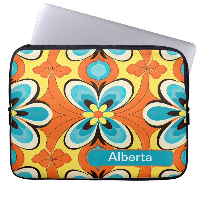 レトロ1 ラップトップスリーブ (正面)