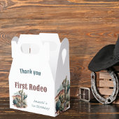 レトロ1stファーストロデオウエスタンサボス誕生日 フェイバーボックス