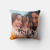 レトロ2フォトフォーエバーベティー編集可能オーバーレイ クッション (正面)