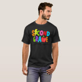 レトロ2等乗務員ライトボルト2等背 Tシャツ (正面フル)