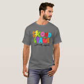 レトロ2等乗務員ライトボルト2等背 Tシャツ (正面フル)