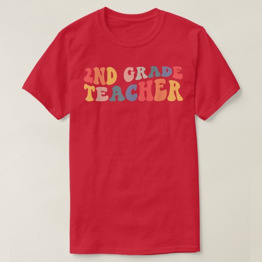 レトロ2級先生おもしろい2級戻る Tシャツ (デザイン正面)