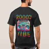 レトロ2000のヴィンテージY2KVibes Tシャツ (裏面)