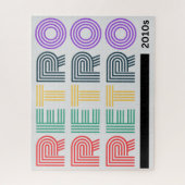 レトロ2010sパズル- Millennial Throwbackゲーム ジグソーパズル (縦)