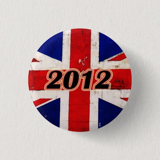 レトロ2012英国 缶バッジ (正面)