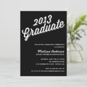 レトロ2013 |卒業パーティー招待状 招待状 (スタンド正面)