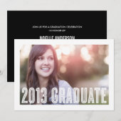 レトロ2013  |卒業招待状 招待状 (正面/裏面)