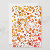 レトロ2023卒業パーティー招待状 招待状 (裏面)