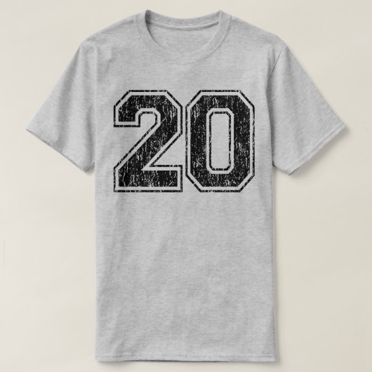 レトロ20 Tシャツ (デザイン正面)