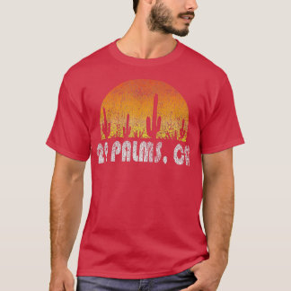 レトロ29パームスカリフォルニアデザートサンセットヴィンテージ Tシャツ