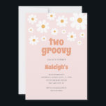 レトロ2 Groovy 70のスタイル誕生日招待状 招待状<br><div class="desc">祝お尻と2000年の誕生日と2000年ファンキーの誕生日の。風変わりでおもしろいを愛するボホタイポグラフィと皆のシックなお気に入りのヴィンテージカラーを搭載。</div>