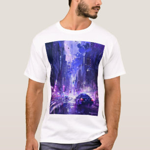 レトロ2Dインスパイア通りファイタースタイルゲームバックガー Tシャツ