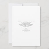 レトロ3写真結婚のサンキューカード サンキューカード (裏面)