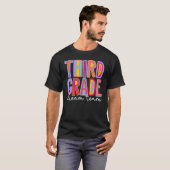 レトロ3年生ドリームチームGroovy先生バックt Tシャツ (正面フル)