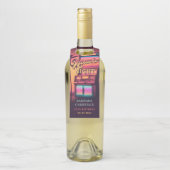 レトロ30歳の誕生日カラオケパーティー ボトルネックタグ (ボトル)