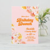 レトロ30th誕生日招待状 招待状 (スタンド正面)