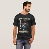 レトロ34th誕生日装飾1989年9月34 tシャツ (正面フル)