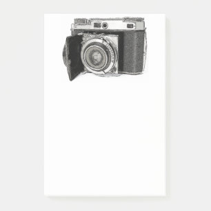 レトロ35mmフィルムカメラフォトグラファースケッチ ポストイット