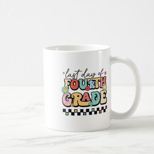 レトロ4年生キッズシニアの最終日2024 Gr コーヒーマグカップ (右)