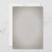 レトロ40歳の誕生日 招待状 (裏面)