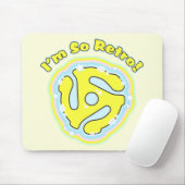 レトロ45のRPMのアダプターそう マウスパッド (マウス)