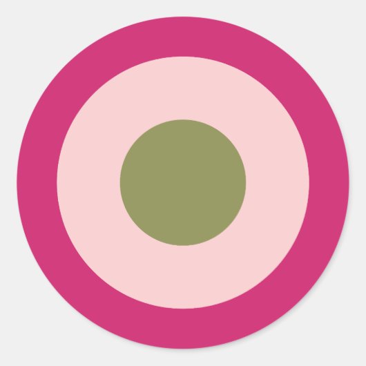 レトロ5シール ラウンドシール (正面)