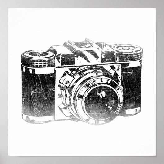 レトロ50のカメラ ポスター (正面)