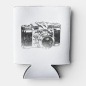 レトロ50のカメラ 缶クーラー (正面)