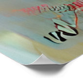 レトロ50インスパイアs AI生成ピンアップ女の子 ポスター (角)