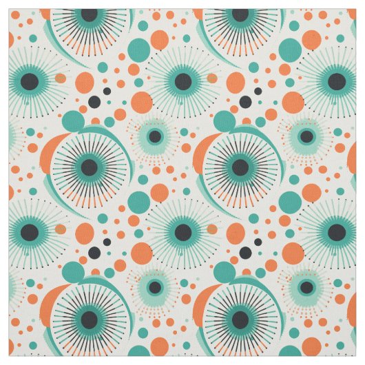 レトロ50原子時代 ファブリック (見本)