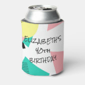 レトロ50誕生日写真80's 90's カッコいい Can カッコいい 缶クーラー (缶裏面)