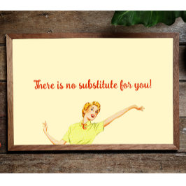 レトロ50sお前に代わるものはない！先生 サンキューカード