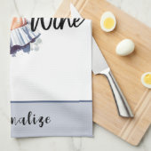 レトロ50sグラムハウスワイドメイおもしろいザー皮肉ユーモア キッチンタオル (四つ折り)