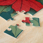 レトロ50sトロピカルクリスマスピンアップスターレット ジグソーパズル (側面)