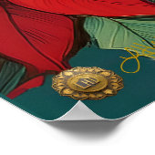 レトロ50sトロピカルクリスマスピンアップスターレット ポスター (角)