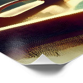 レトロ50sマンハッタンマルティニフォーサンタ ポスター (コーナー)