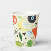 レトロ50's ヴィンテージ柄 バースデーパーティー 紙コップ (裏面)