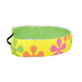 レトロ60の花ヘッドバンド アスレチックヘッドバンド (左)