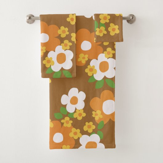 レトロ60モダンs 70sタオルセット バスタオルセット (インサイチュ)