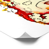 レトロ60年代のBabeポスター ポスター (角)