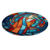 レトロ60年代クリスマスキャンドル カッティングボード (角)