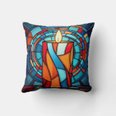 レトロ60年代クリスマスキャンドル クッション (裏面)