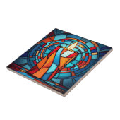 レトロ60年代クリスマスキャンドル タイル (側面)