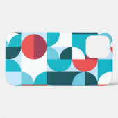 レトロ60年代70年代のミニマルなパターン Case-Mate iPhoneケース (裏面 (横))